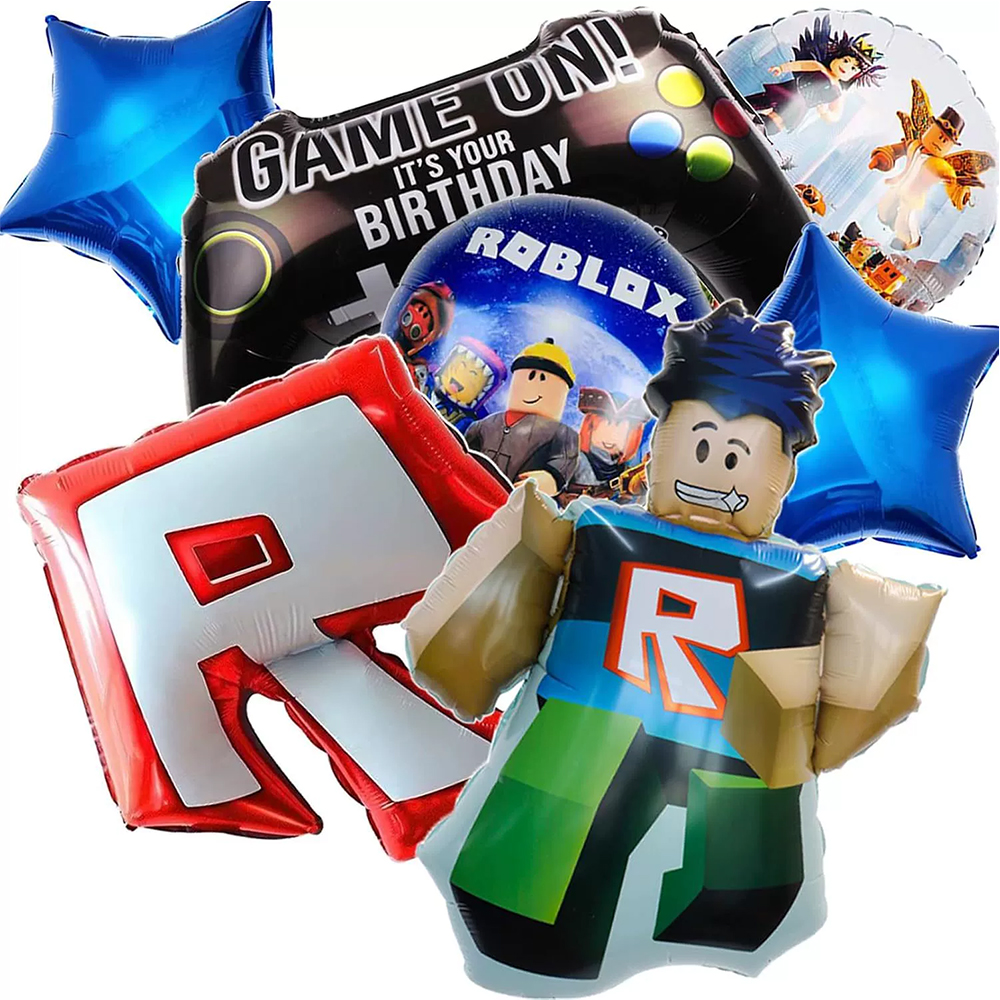 Video Home Cinema - 1/2/5pack Roblox Balloons Birthday Party Decoration