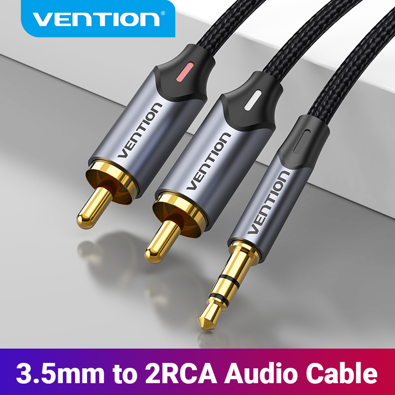 Home Cinema Dvd - Vention RCA Cable 3.5mm to 2RCA