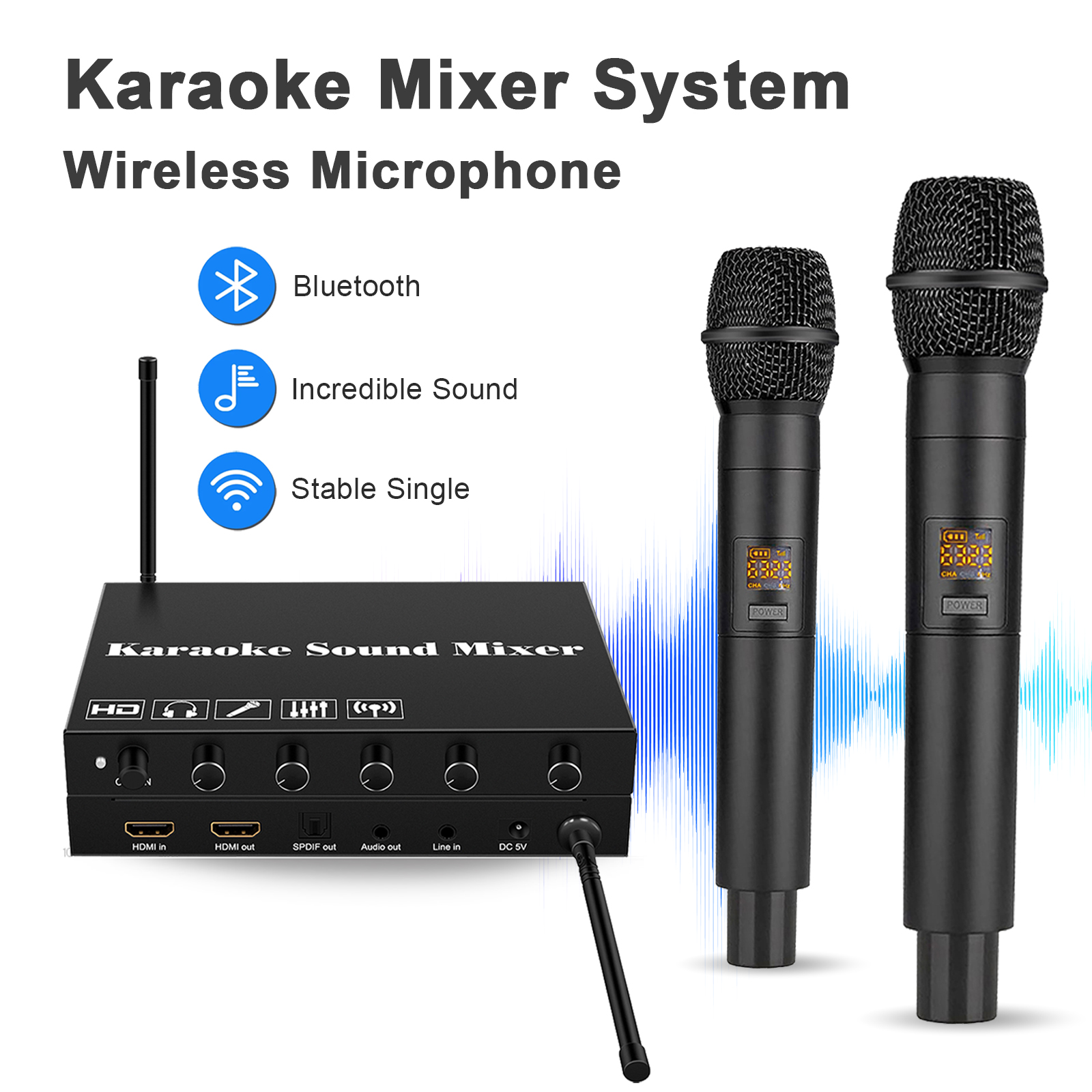 Home Cinema Unit - HDMI Karaoke Player Mixer Home Theater