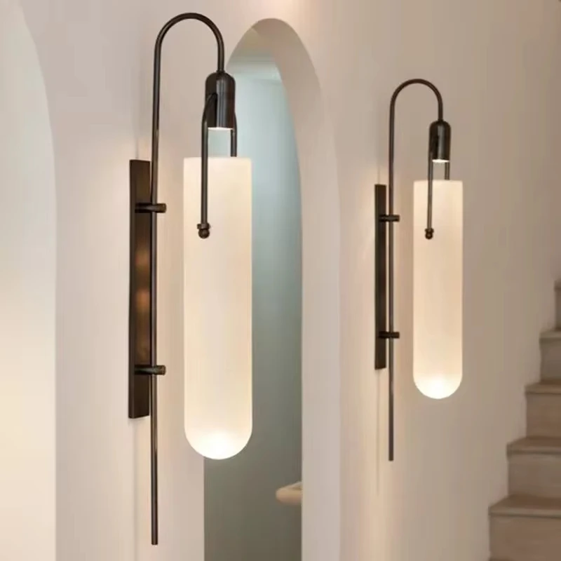 Home Cinema Glasses - Modern Led Wall Light Minimalist Glass