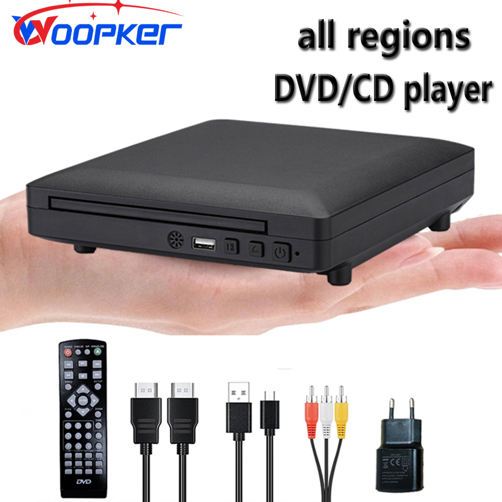 Home Cinema Dvd - Woopker Mini HD DVD Player HDMI