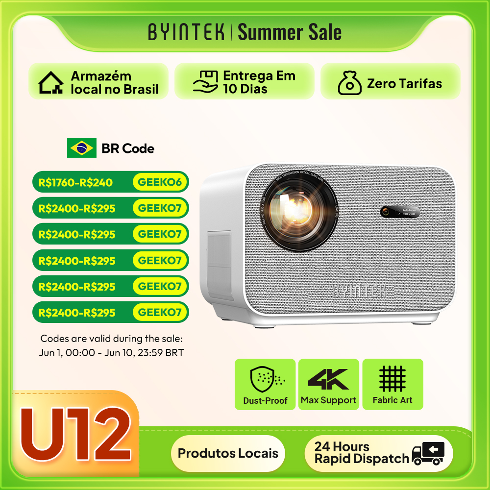 Video Home Cinema - BYINTEK LOVE U12 Full HD 1080P