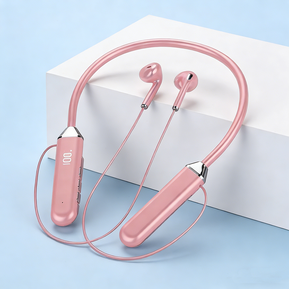 Home Cinema Amazon - Wireless Neckband Earphones Bluetooth 5.3 Headphones