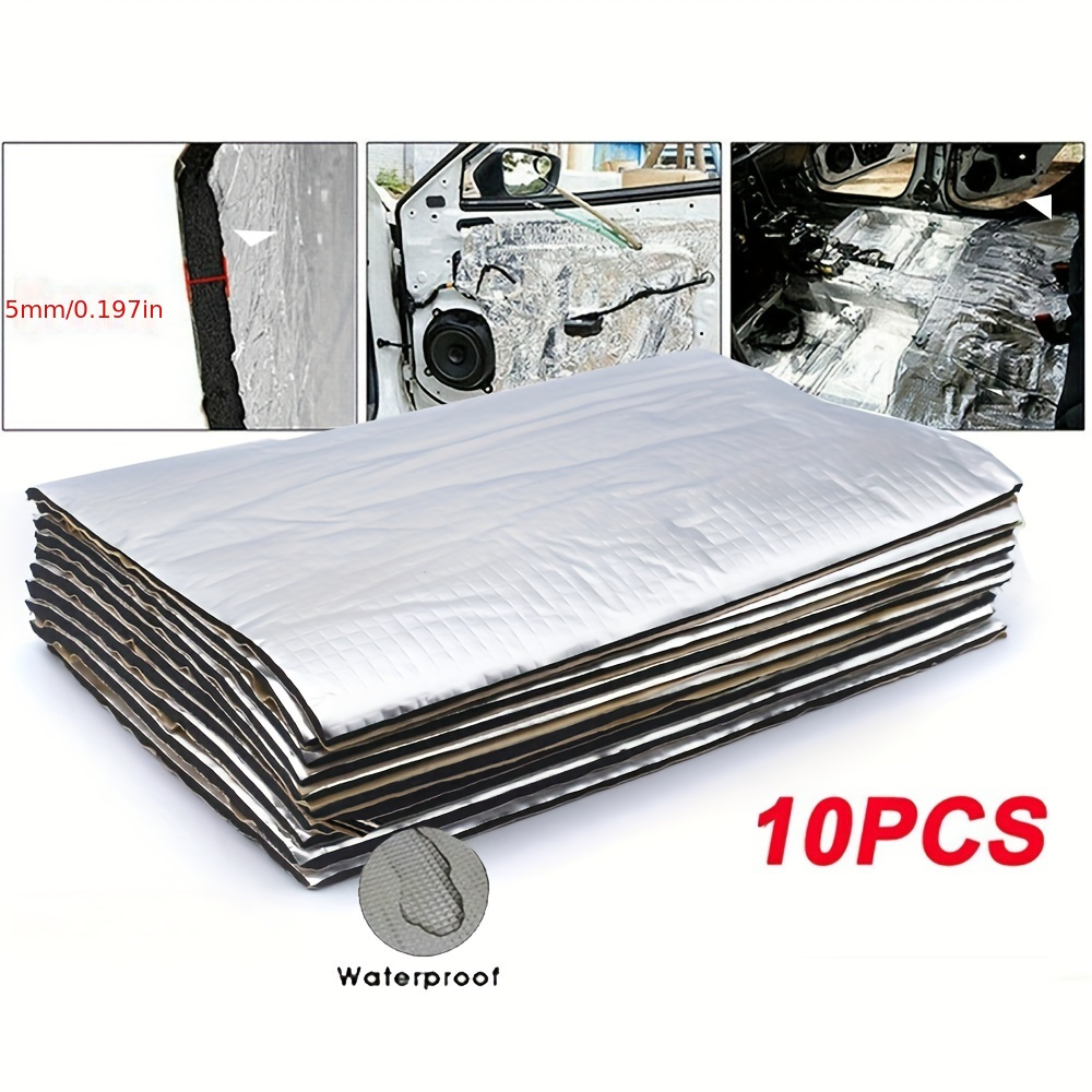 Acoustic Foam Panel - Car bonnet soundproofing mute square aluminium