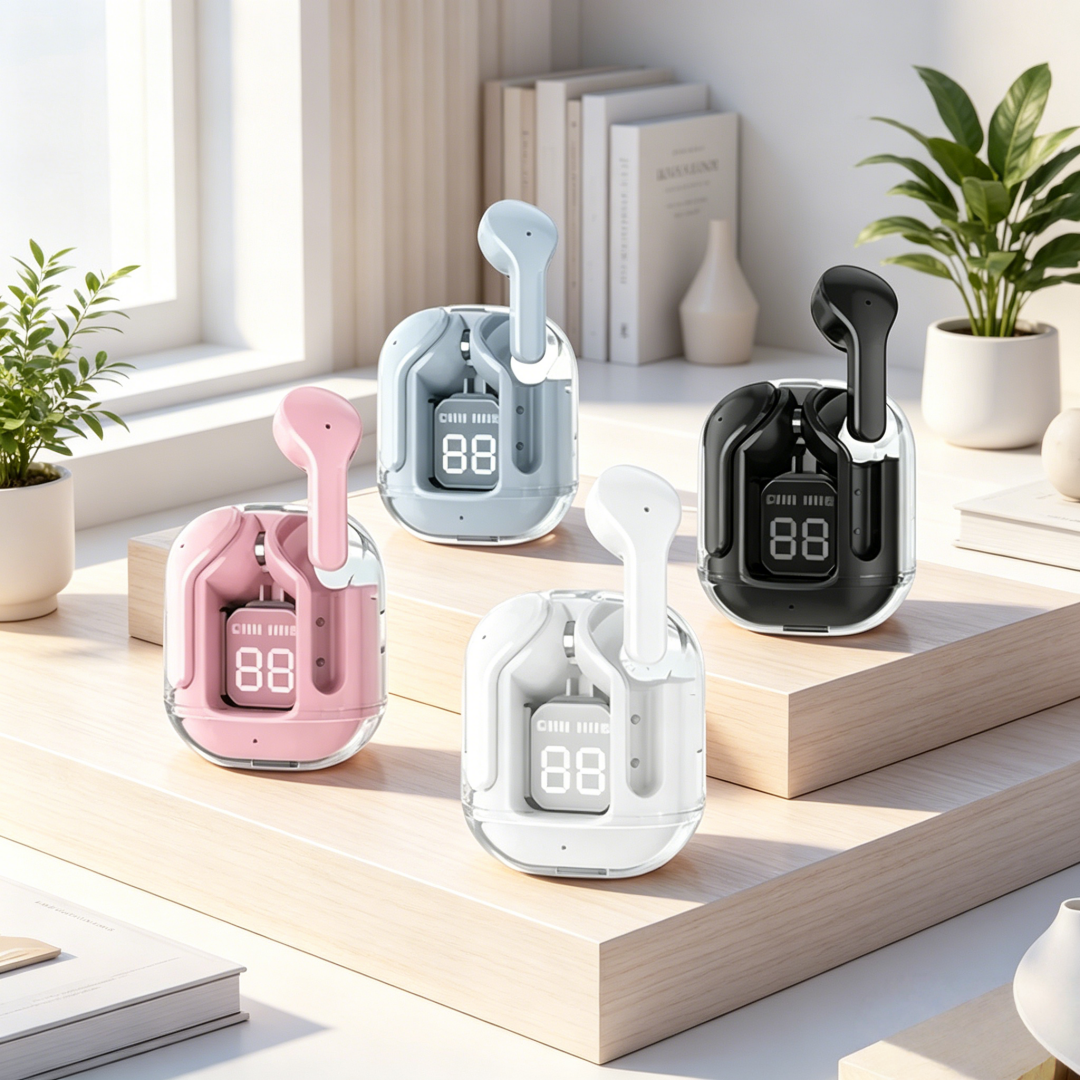 Home Cinema Amazon - T2 Wireless Mini Earbuds LED Power
