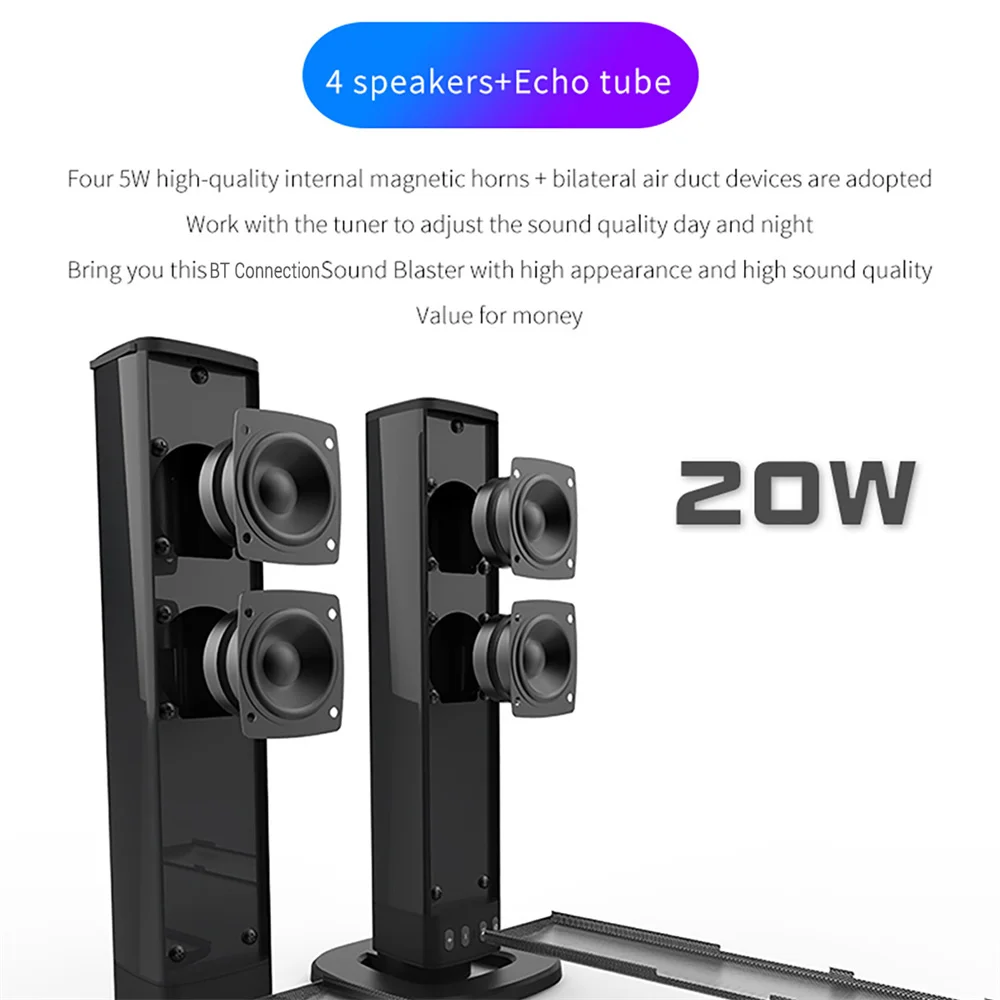 Wireless Bluetooth TV Sound Ba - огляд і ціна Home Cinema With Wireless Rear Speakers