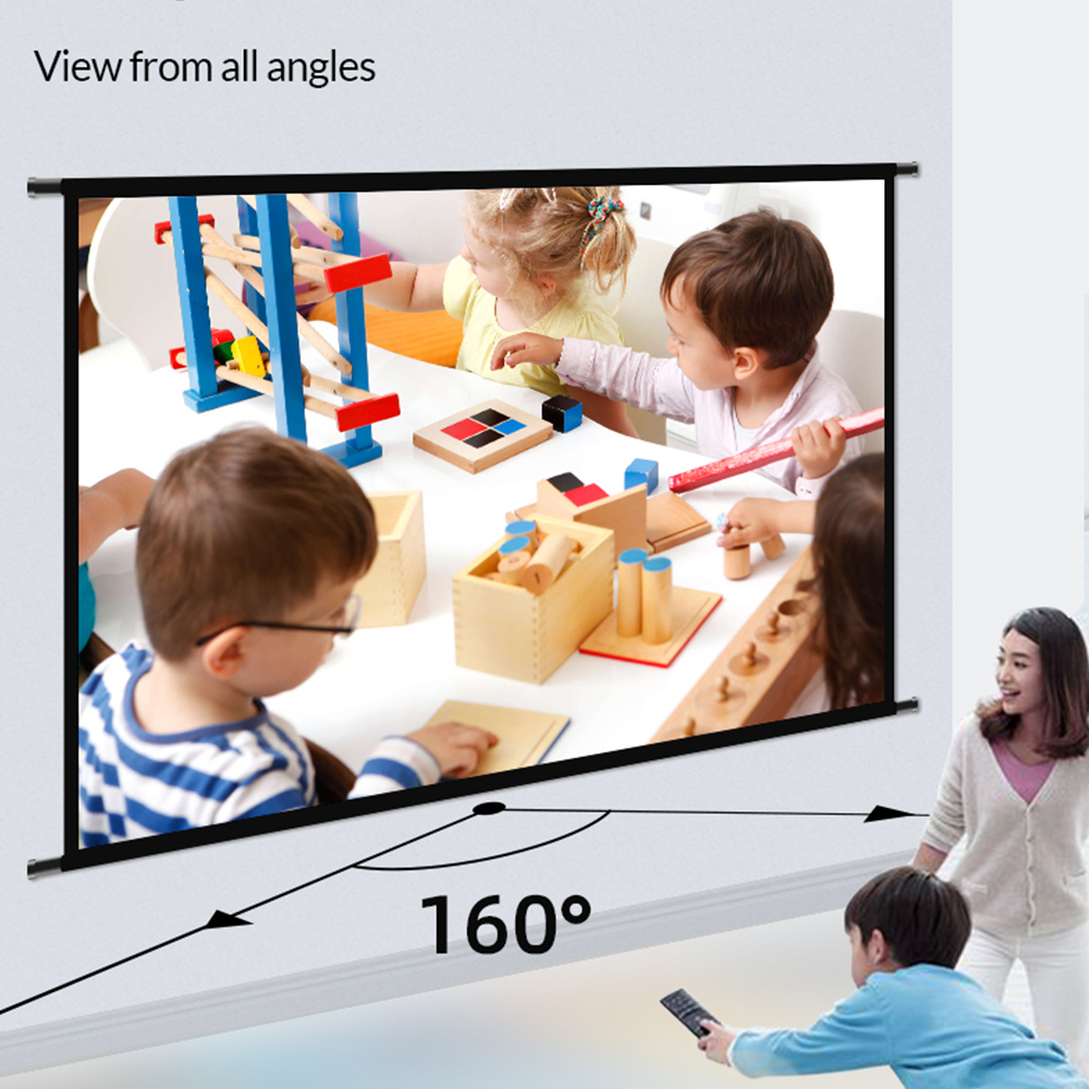 VEIDADZ Projector Screen Wall  - огляд і ціна Home Cinema Blanc