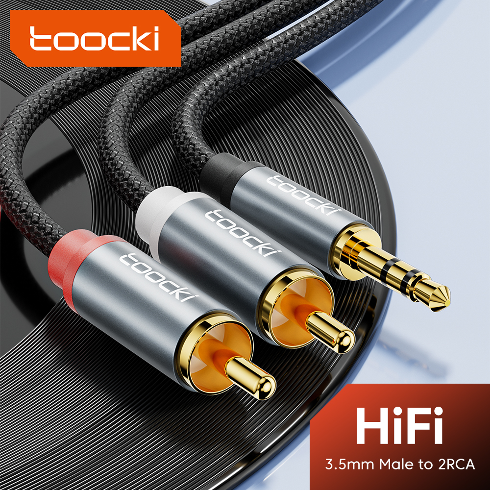 Toocki RCA Cable HiFi Stereo 3 - огляд і ціна Home Cinema Dvd