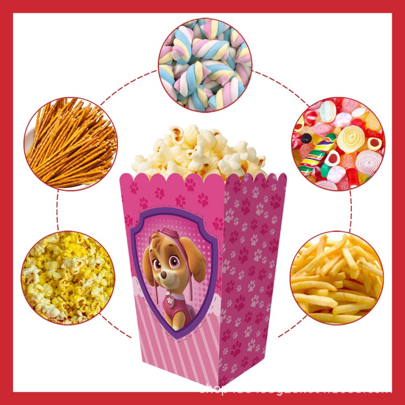 12Pcs Paw Patrol Popcorn Box P - огляд і ціна Home Cinema Marshall