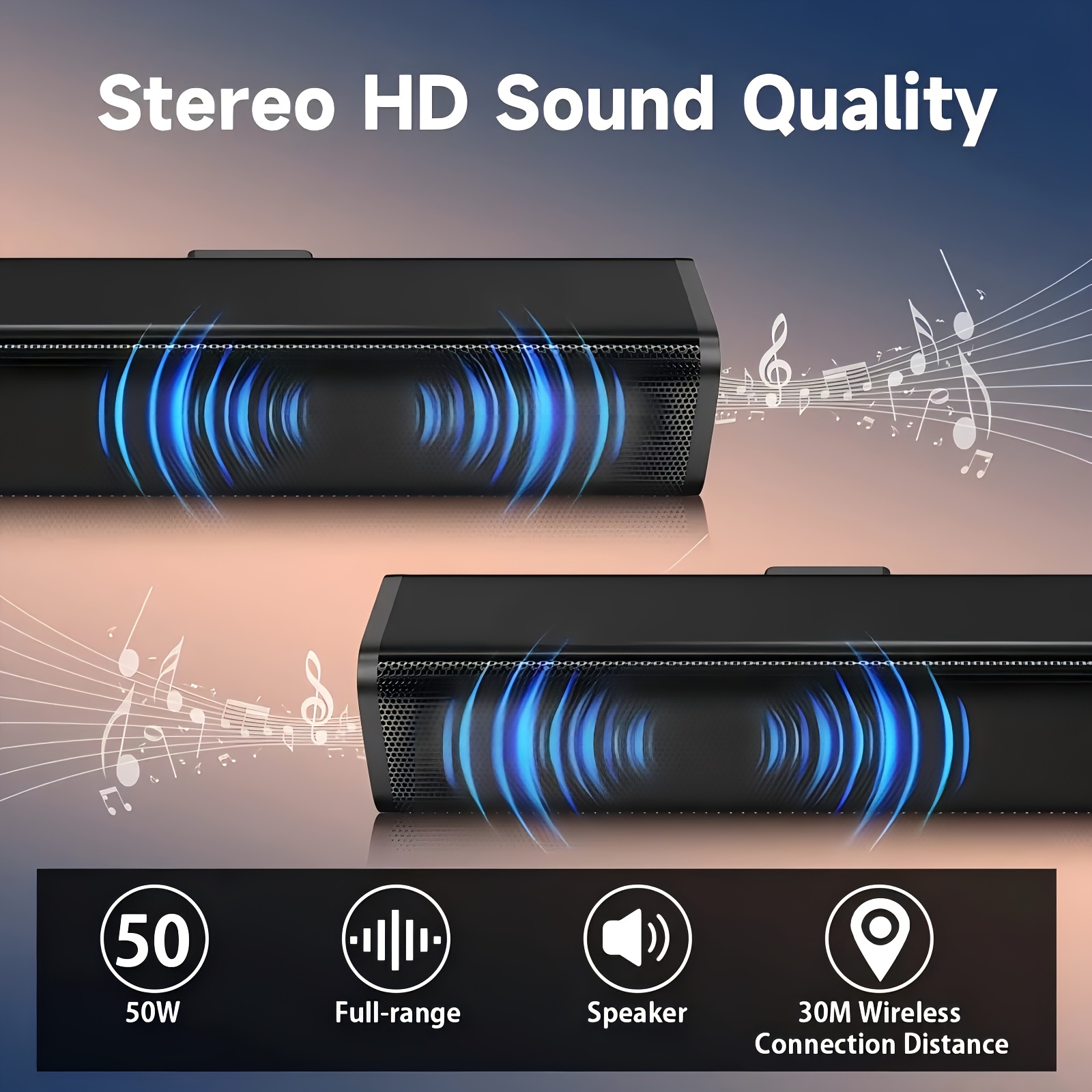 Soundbar Cinema Soundbar Hifi  - огляд і ціна Home Cinema With Wireless Rear Speakers