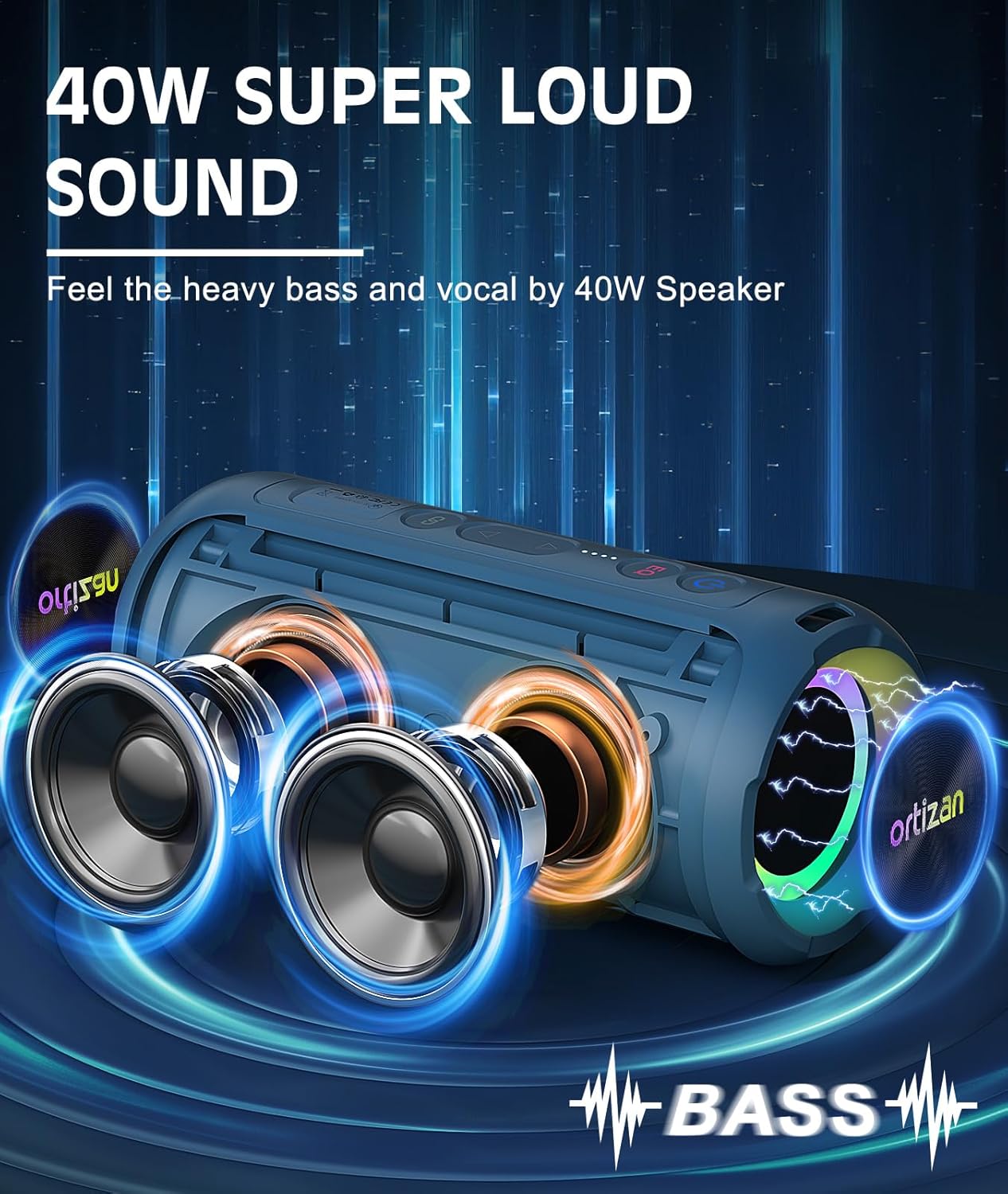 Ortizan Wireless Bluetooth Spe - огляд і ціна Home Cinema Audio System
