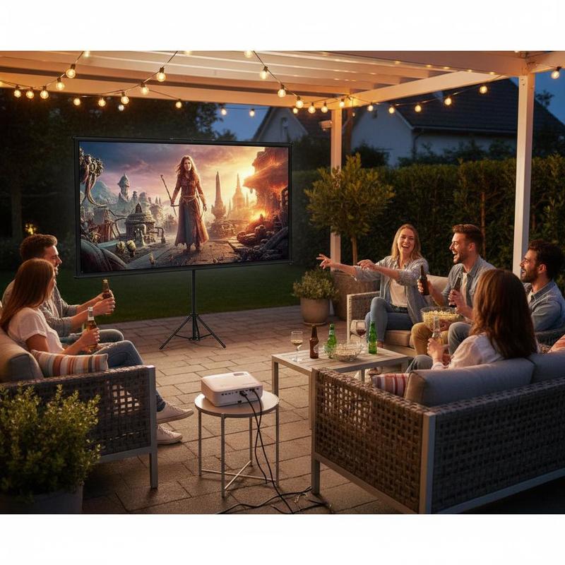 Portable Projection Display 80 - огляд і ціна Home Cinema Movies