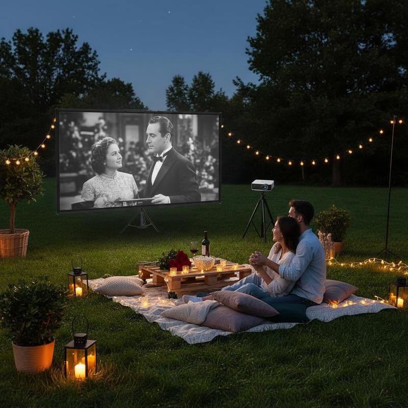 Portable Projection Display 80 - огляд і ціна Home Cinema Movies