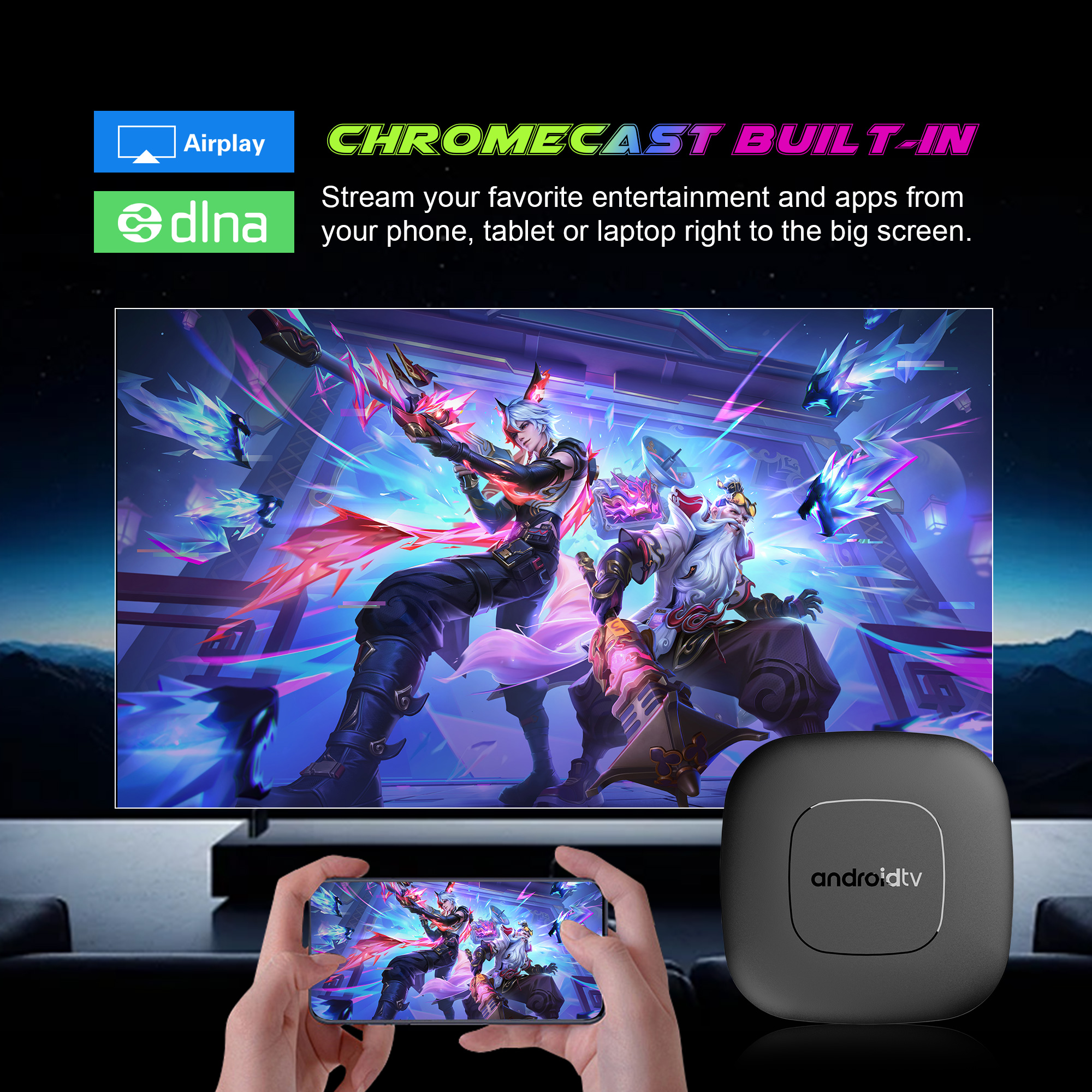 New Android16 Smart Home Theat - огляд і ціна Video Home Cinema