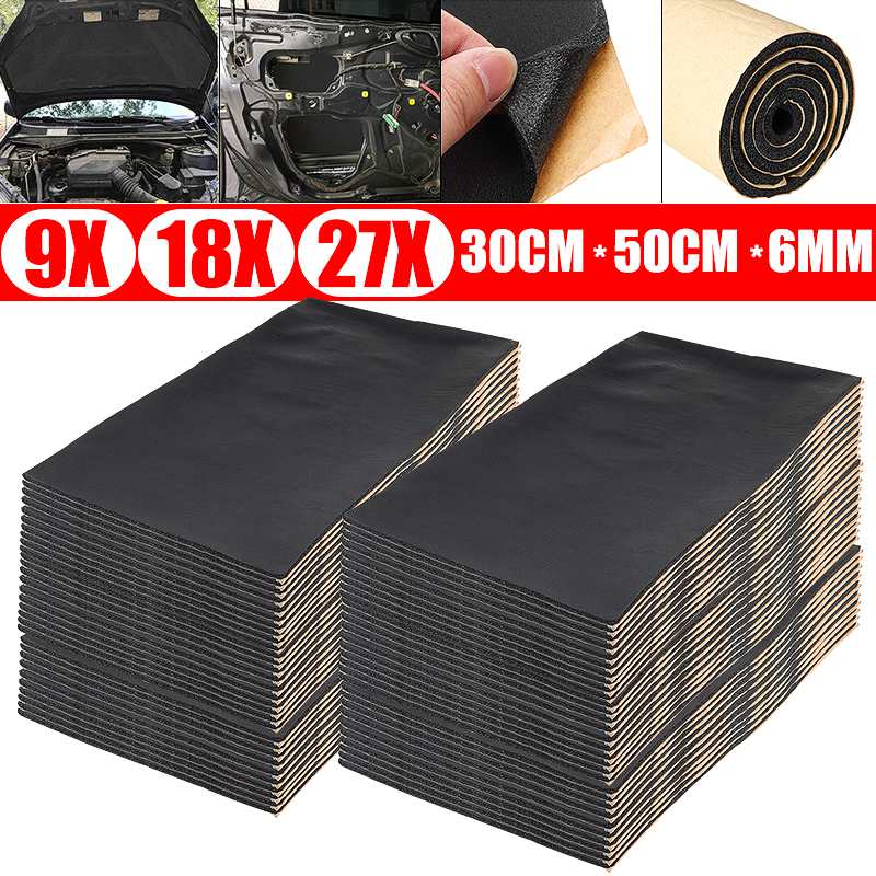 30x50cmx10mm Car Sound & Heat  - огляд і ціна Acoustic Foam Panel