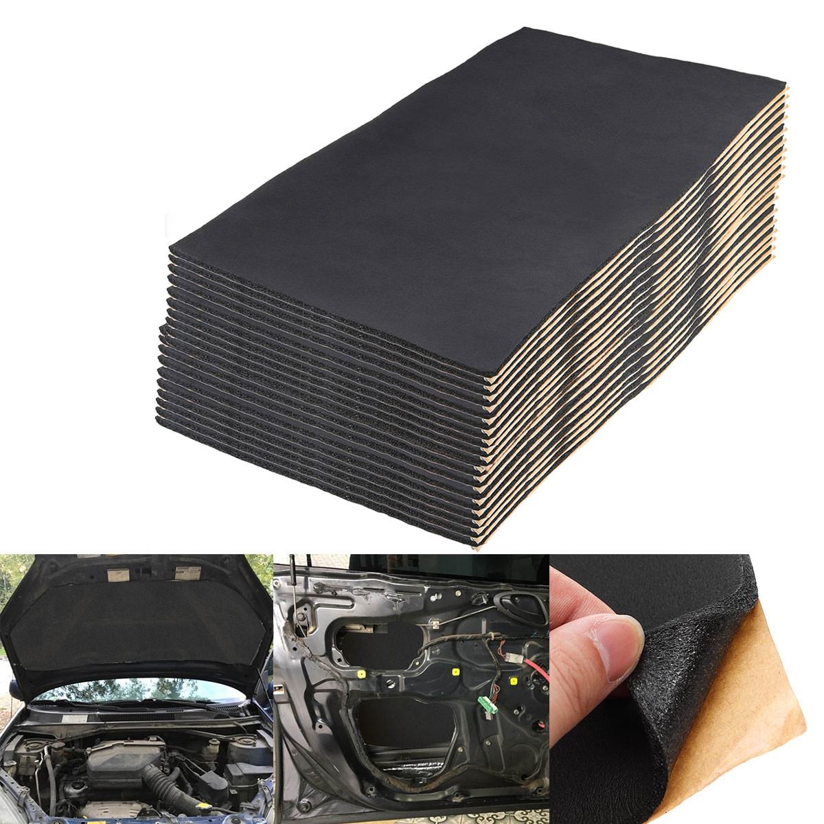 30x50cmx10mm Car Sound & Heat  - огляд і ціна Acoustic Foam Panel