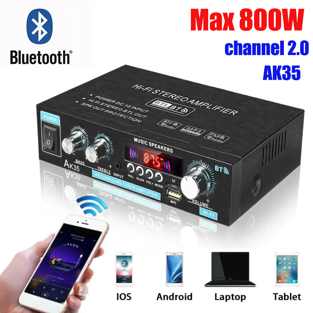 HiFi Digital AK35 Bluetooth Am - огляд і ціна Home Cinema Audio System