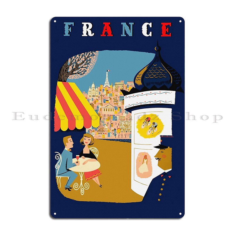 Vintage France Sidewalk Cafe T - огляд і ціна Home Cinema France