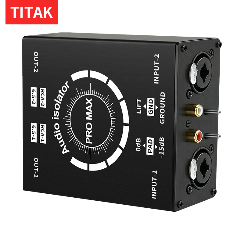 3Pin XLR/RCA/TS/TRS Ground Loo - огляд і ціна Home Cinema Unit