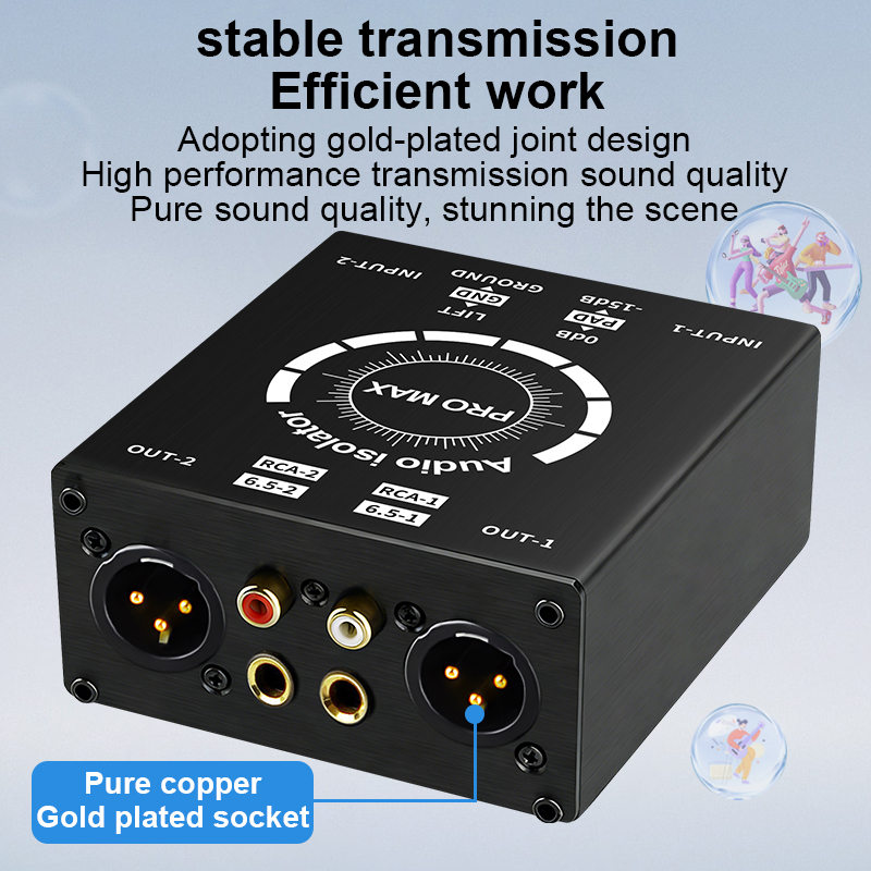 3Pin XLR/RCA/TS/TRS Ground Loo - огляд і ціна Home Cinema Unit