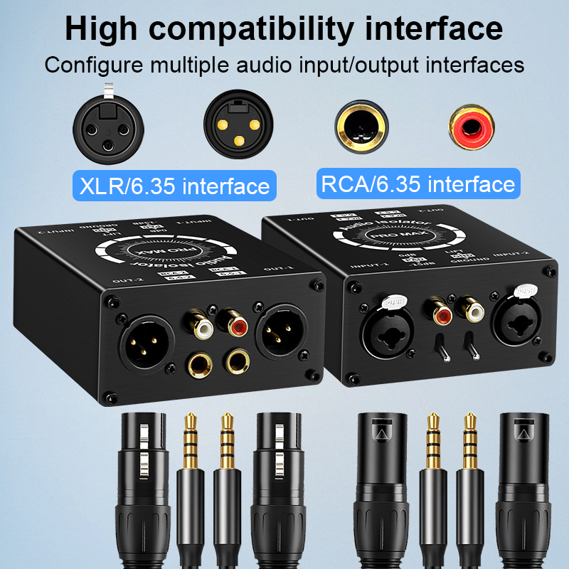 3Pin XLR/RCA/TS/TRS Ground Loo - огляд і ціна Home Cinema Unit