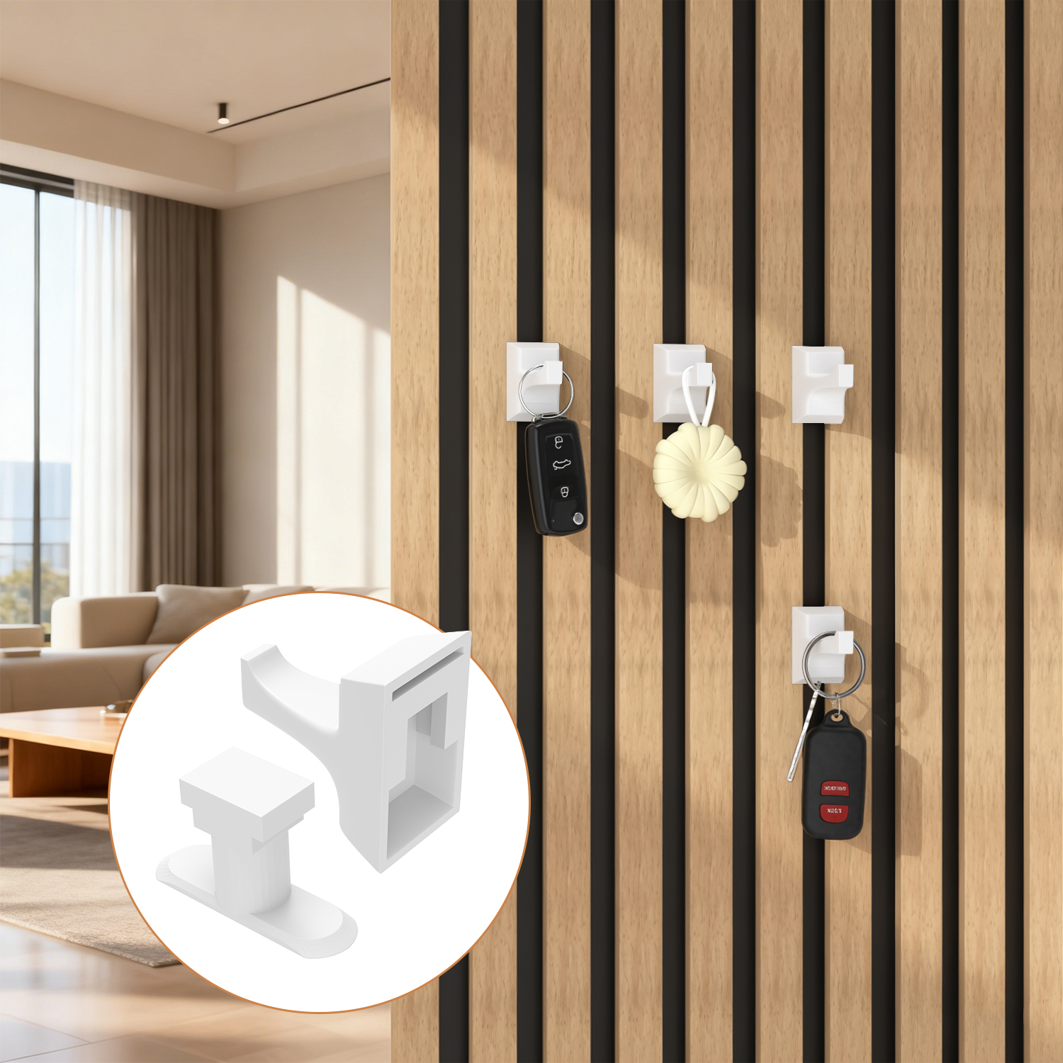 4 Acoustic Panel Hooks - Clip- - огляд і ціна Acoustic Foam Panel