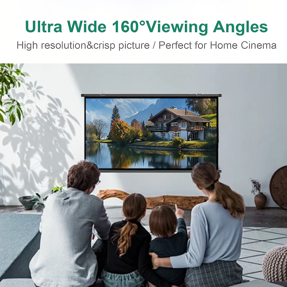 60-inch 16:9 foldable anti-wri - огляд і ціна Home Cinema Blanc