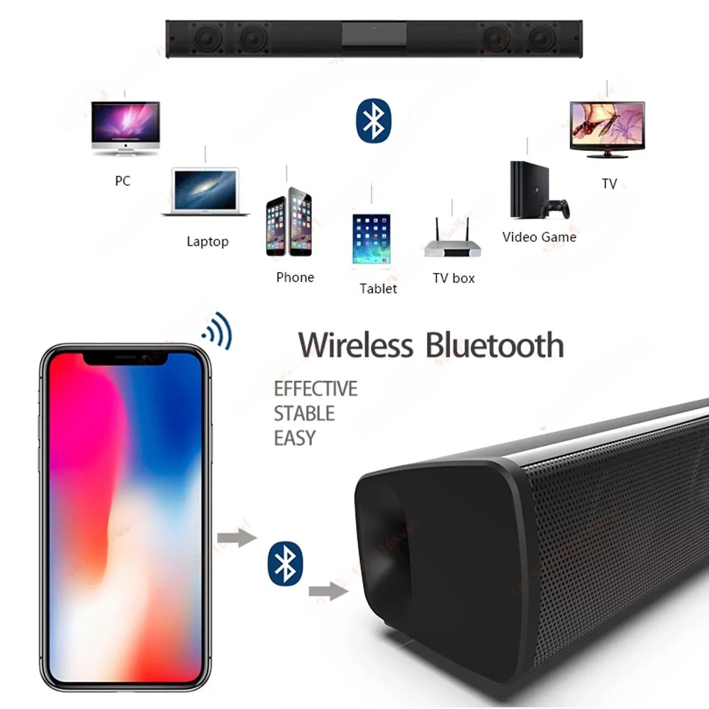 Powerful Wireless Bluetooth Sp - огляд і ціна Home Cinema With Wireless Rear Speakers
