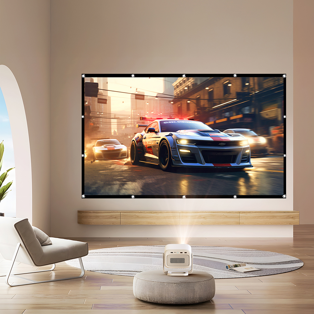 BYINTEK Projector Screen 100 i - огляд і ціна Home Cinema Blanc