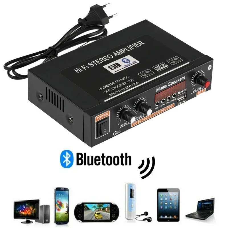 G30 Audio Amplifier 45Wx2 Chan - огляд і ціна Home Cinema Audio System