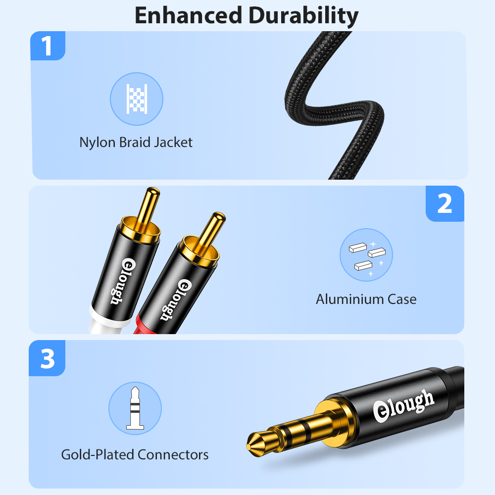 Elough RCA Cable AUX RCA Speak - огляд і ціна Home Cinema Unit