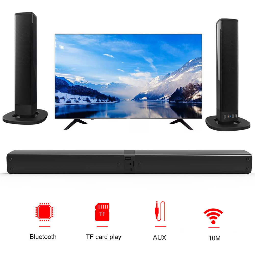 20W Powerful Wireless Soundbar - огляд і ціна Home Cinema With Wireless Rear Speakers