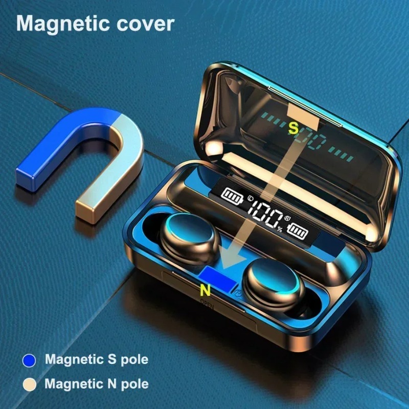 New F9 Bluetooth Headphones 9D - огляд і ціна Home Cinema Amazon