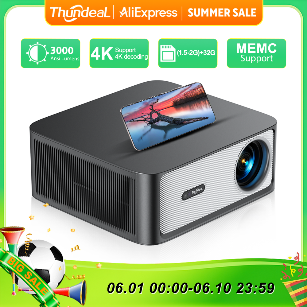 ThundeaL 3000Ansi 4K Full HD P - огляд і ціна Video Home Cinema