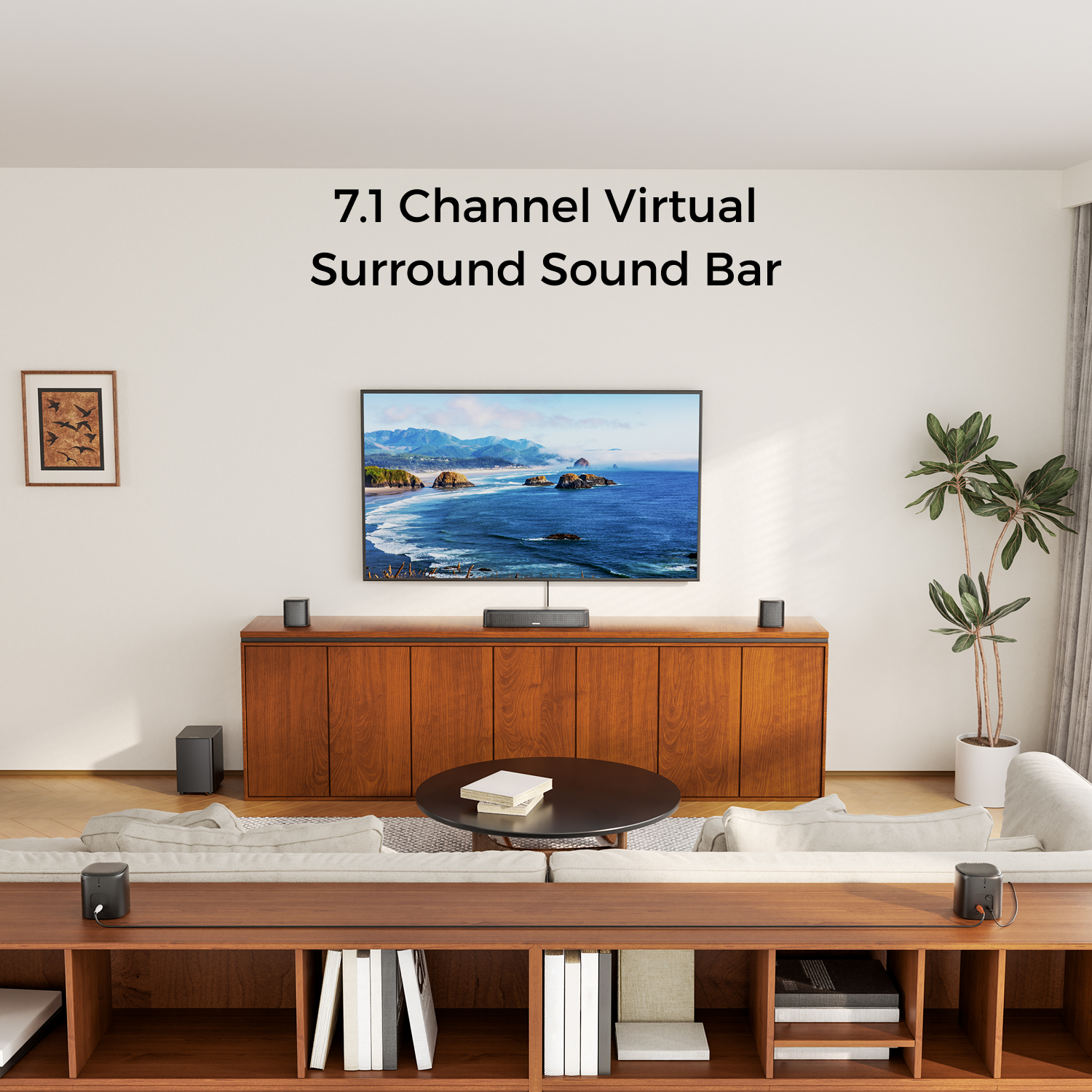 ULTIMEA 7.1 Channel Sound Bar  - огляд і ціна Home Cinema Audio System
