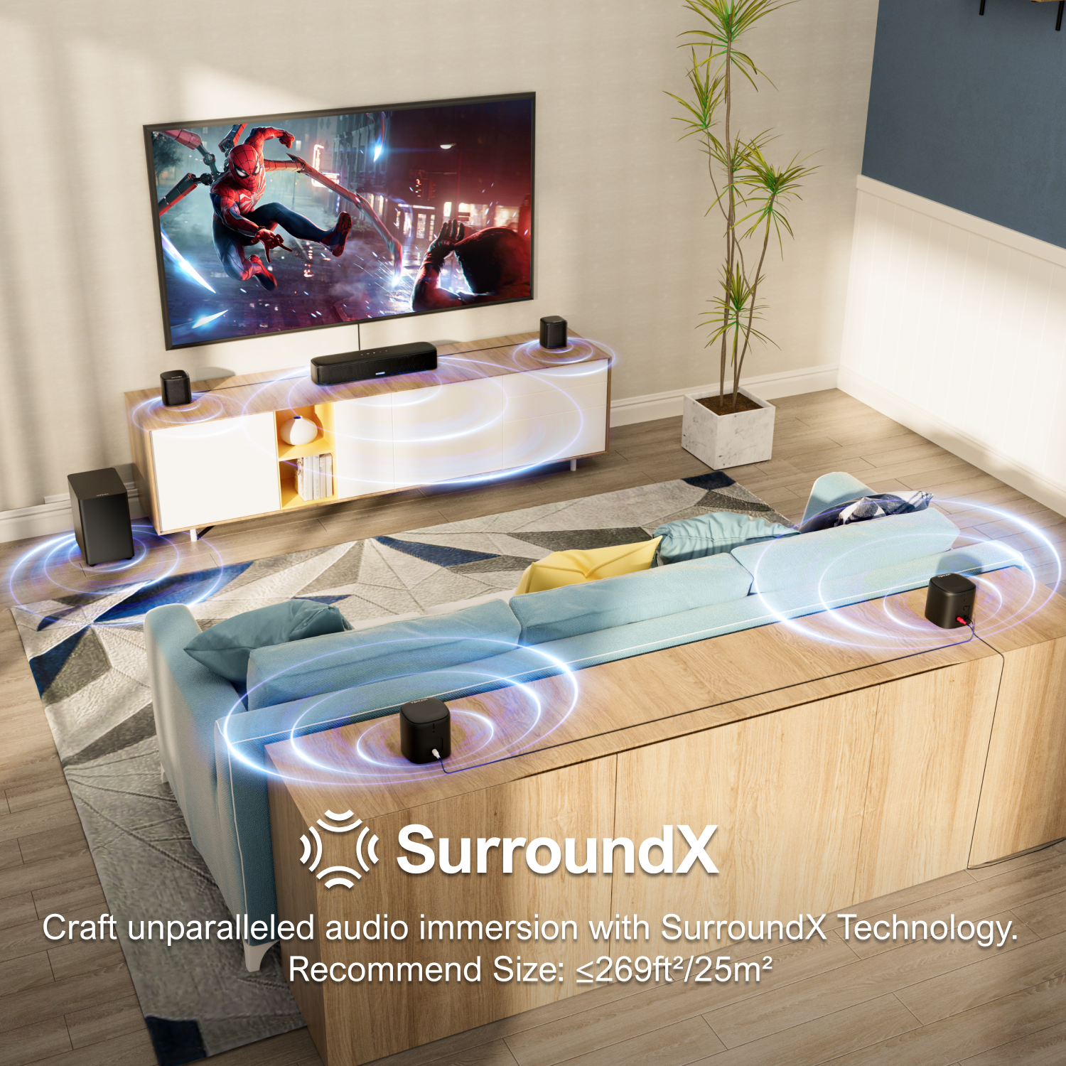 ULTIMEA 7.1 Channel Sound Bar  - огляд і ціна Home Cinema Audio System