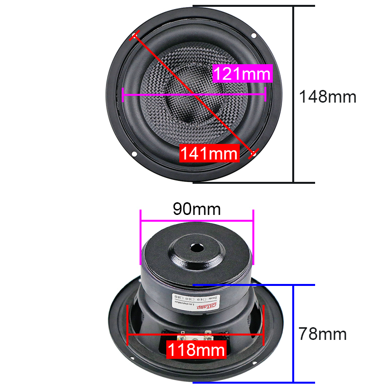 5.25 Inch Glassfiber Subwoofer - огляд і ціна Home Cinema Dvd
