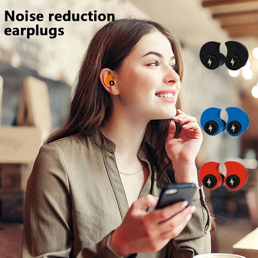 Sleep Silicone Ear Plugs Black - огляд і ціна Acoustic Foam Panel