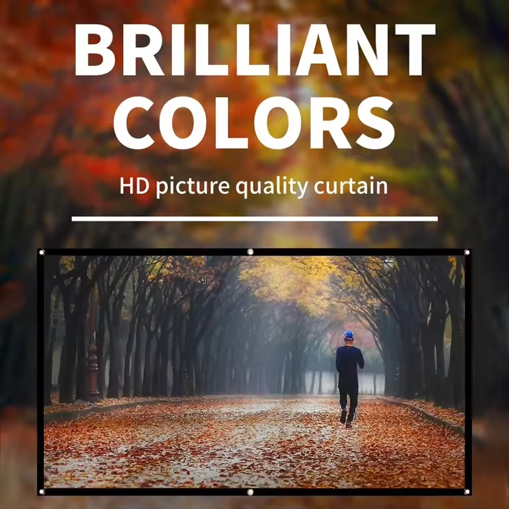 16:9 Simple Projector Curtain  - огляд і ціна Home Cinema Blanc