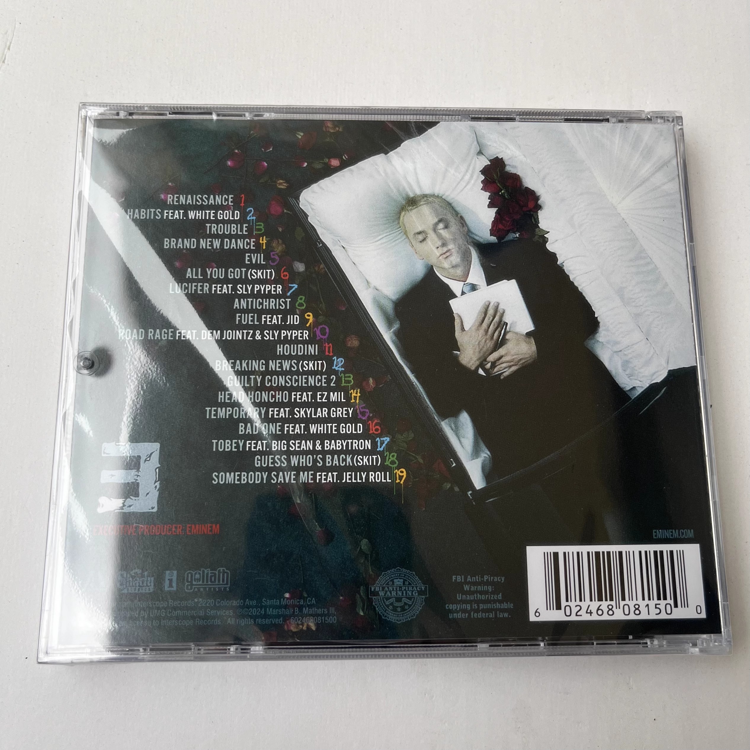 Rap D12 Eminem Music CD The De - огляд і ціна Home Cinema Marshall