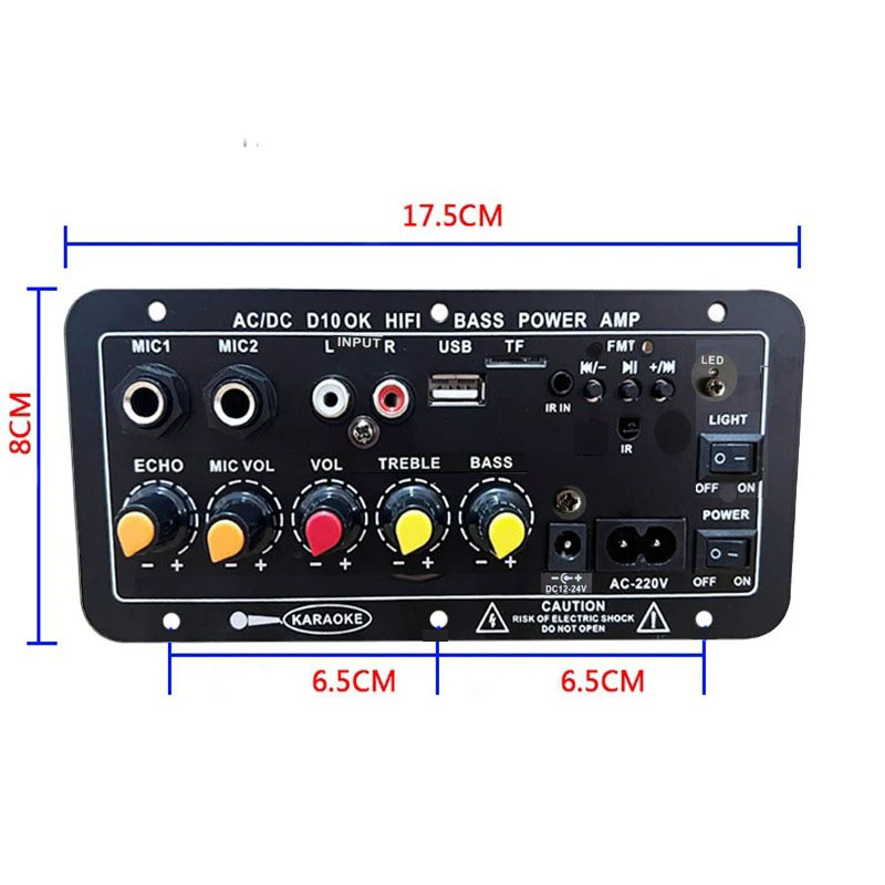 Audio Amplifier Board 30-120W  - огляд і ціна Home Cinema Audio System