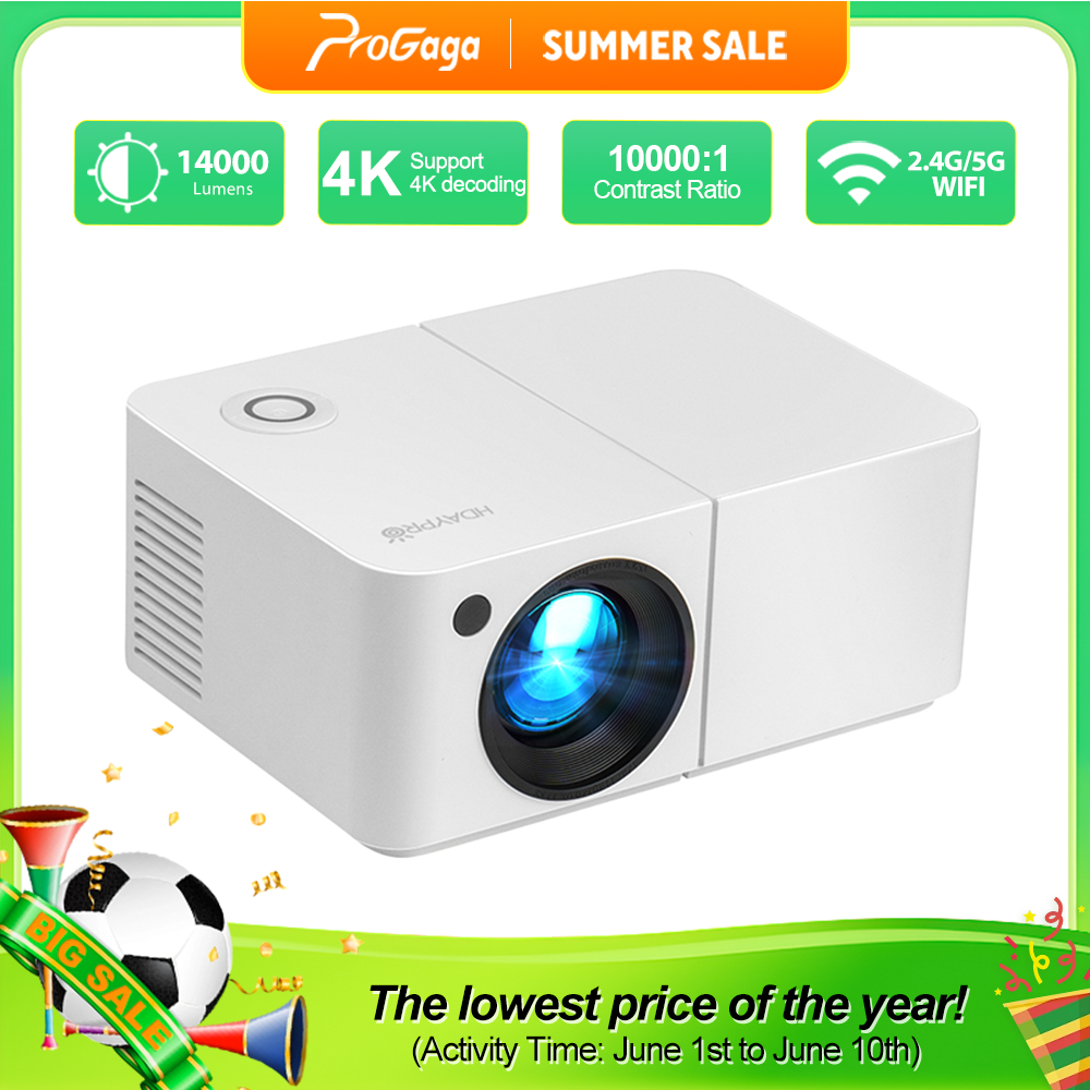 HD300 Mini Projector 4K Full H - огляд і ціна Home Cinema Movies