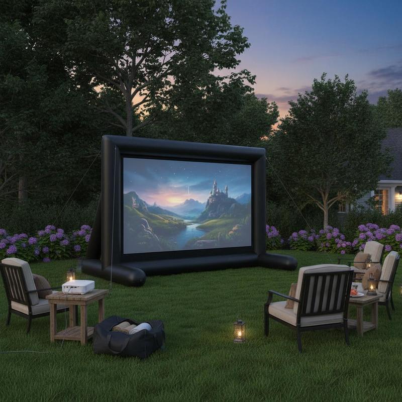 18FT Blow-up Projection Screen - огляд і ціна Home Cinema Movies