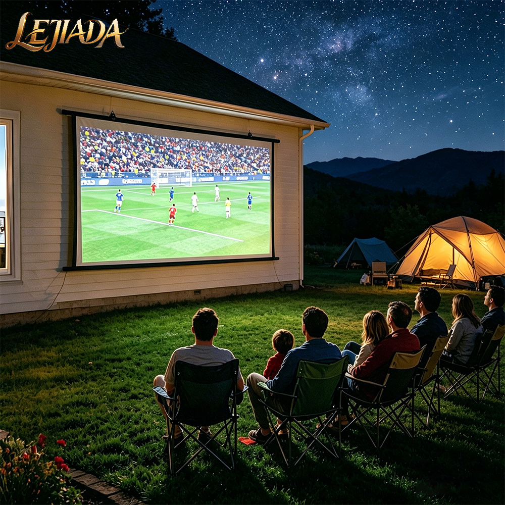 LEJIADA 16:9 Wall Mounted Whit - огляд і ціна Home Cinema Blanc