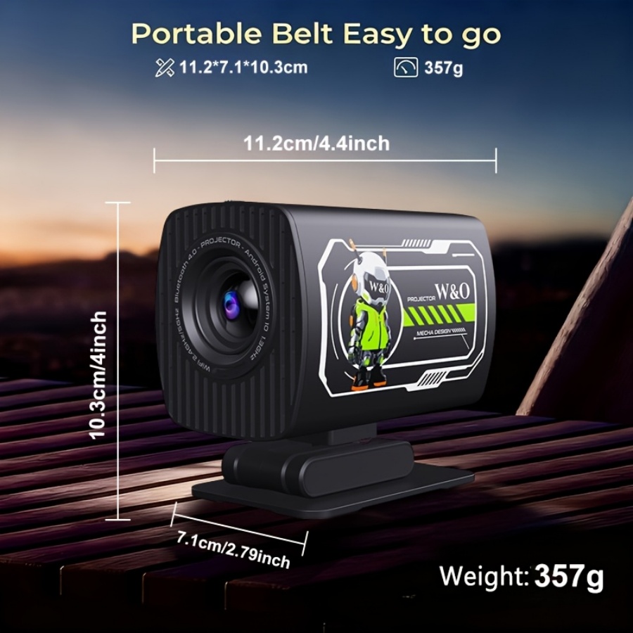 2026 New 1080P Projector Porta - огляд і ціна Home Cinema Movies
