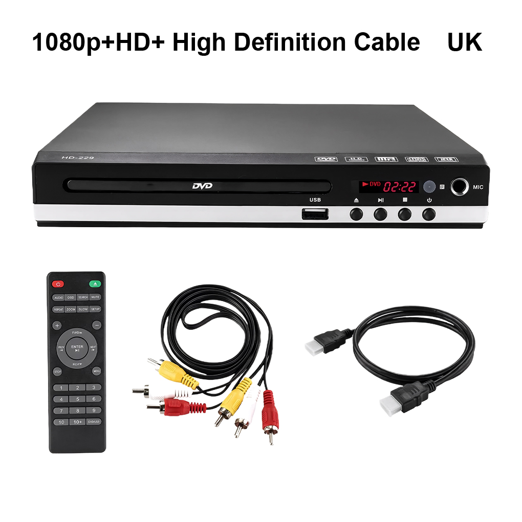 DVD Player For TV Home HD DVD  - огляд і ціна Home Cinema Dvd