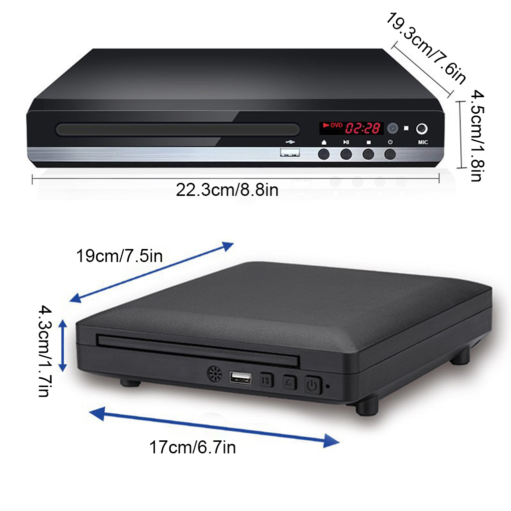 DVD Player For TV Home HD DVD  - огляд і ціна Home Cinema Dvd