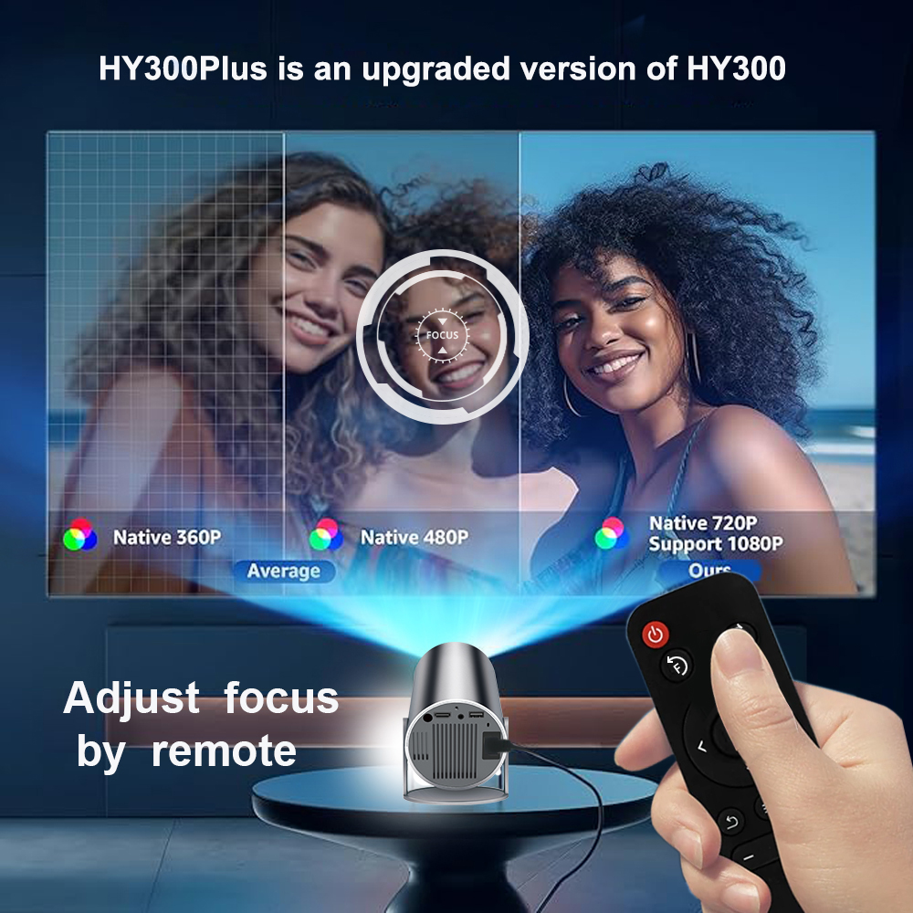 DITONG HY300 Plus 4k Projector - огляд і ціна Home Cinema Movies
