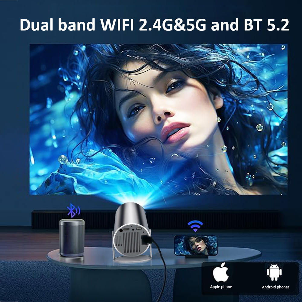 DITONG HY300 Plus 4k Projector - огляд і ціна Home Cinema Movies