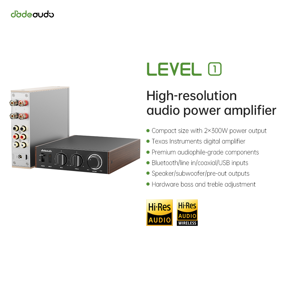 JadeAudio Level 1 Desktop HiFi - огляд і ціна Home Cinema Unit